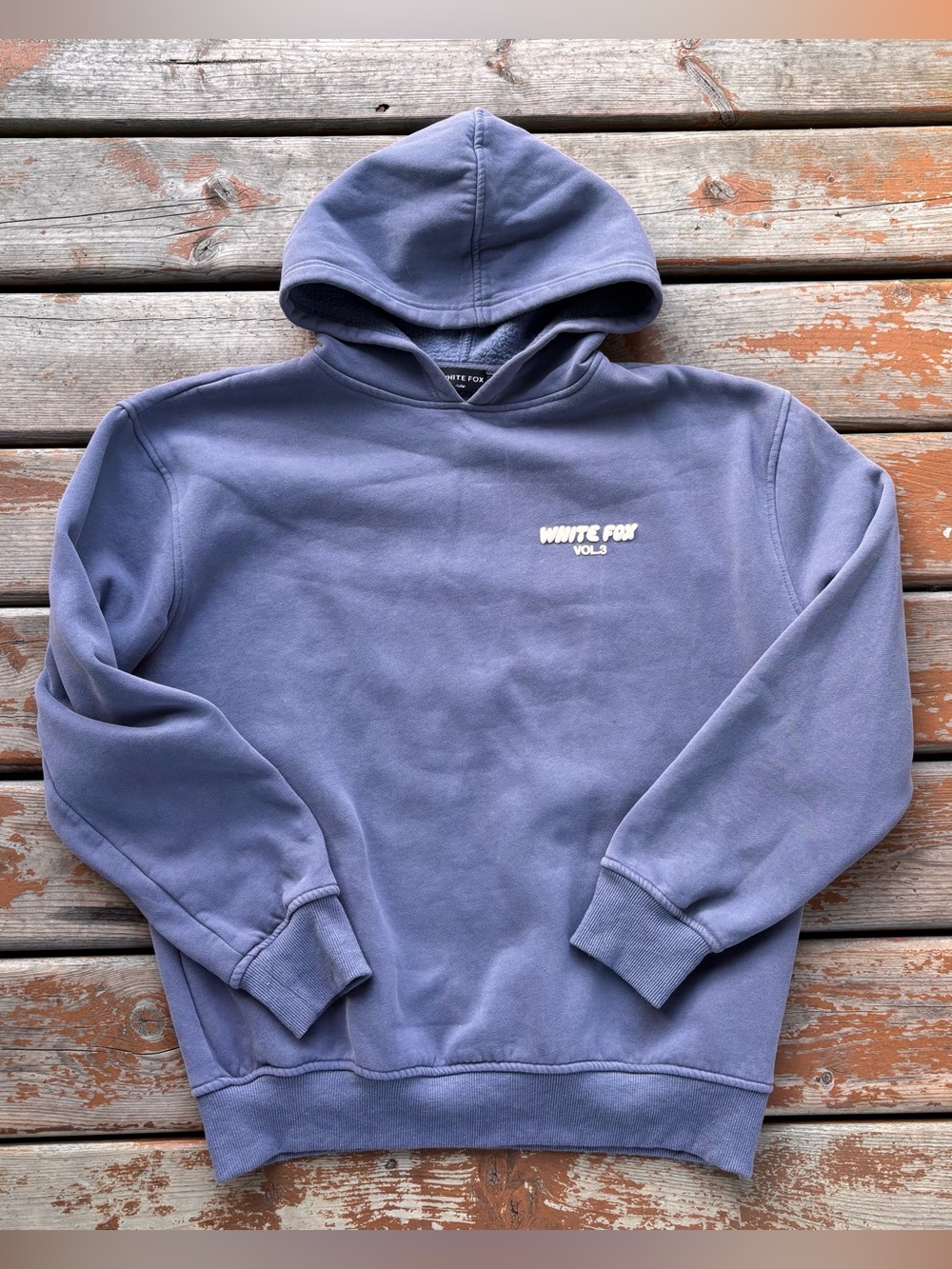 White Fox Boutique Vol.3 Blue Pullover Hoodie - Size S/M